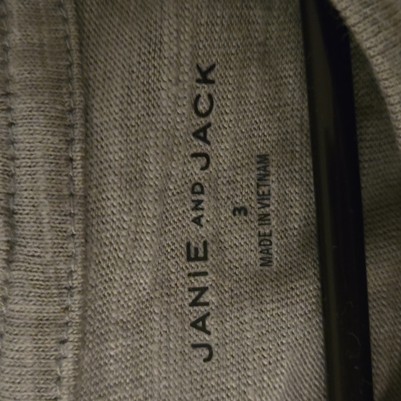 Boys Janie & Jack size 3 Crewneck pocket Tee NWT Green - Picture 2 of 3